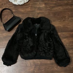 Vintage Rabbit Fur Jacket